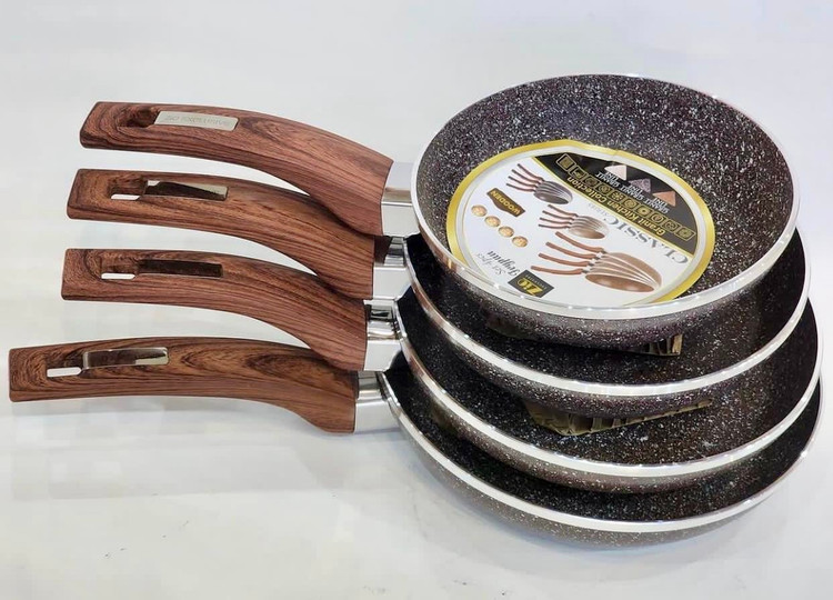 سرویس ماهیتابه زیو مدل Z-8125 سایز ۲۰ چهار پارچه