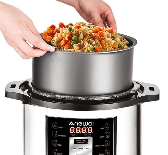 زودپز دیجیتال نوال مدل EPC-1804 ظرفیت ۸ لیتر چند کاره